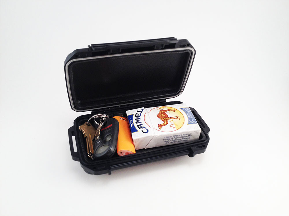 Slim Secret Under Car Compartment - Magnetic Stash Box 164lbs Pull Force