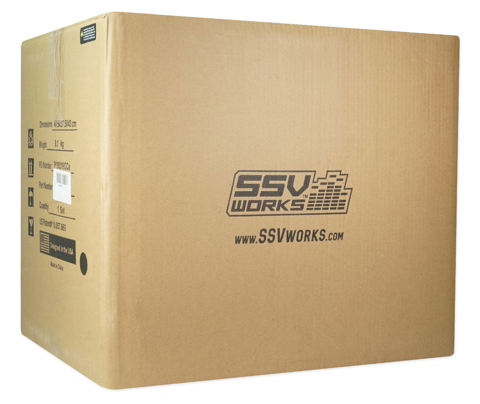 10" Glove Box Subwoofer Enclosure for Select Polaris RZR/RZR4/RZR XP/RZR XP4