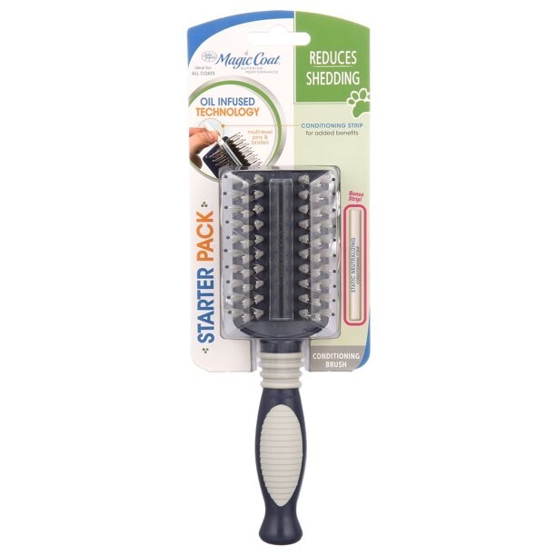 Magic Coat Conditioning Brush for CAT. Condition, brushes, detangle, and reduce