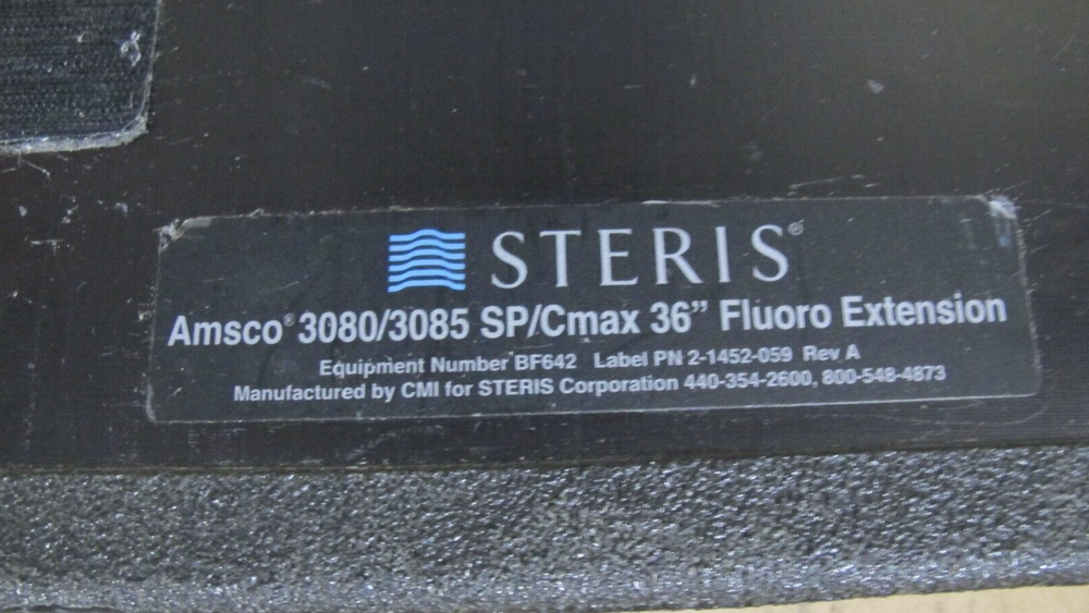 Steris CMAX Surgical OR Table with Hand Control and Imaging Flouro Extension