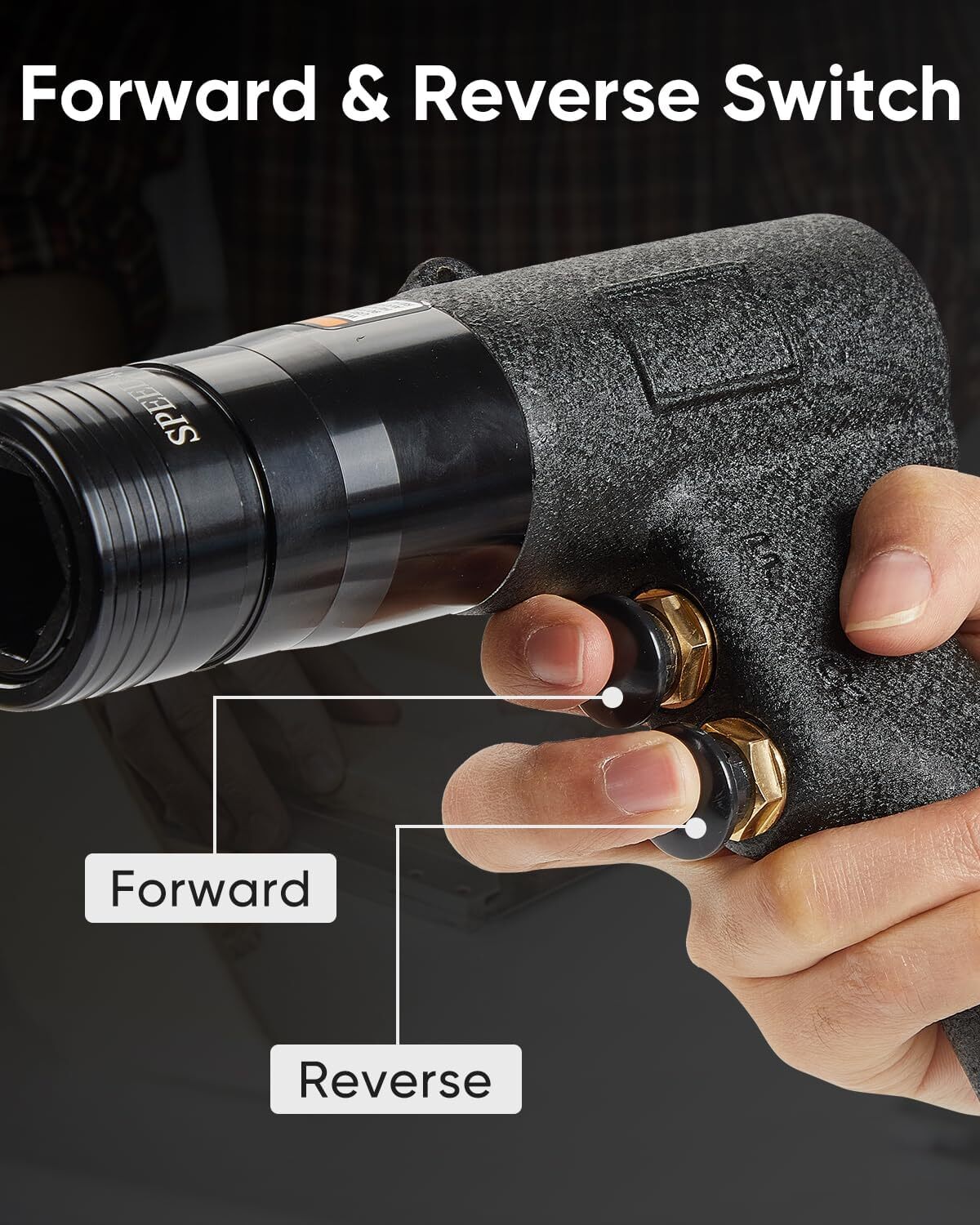 4-in-1 Pneumatic Rivnut Gun Kit 10-24/1/4/5/16/3/8 + 20 Mandrels Nutsert Gun