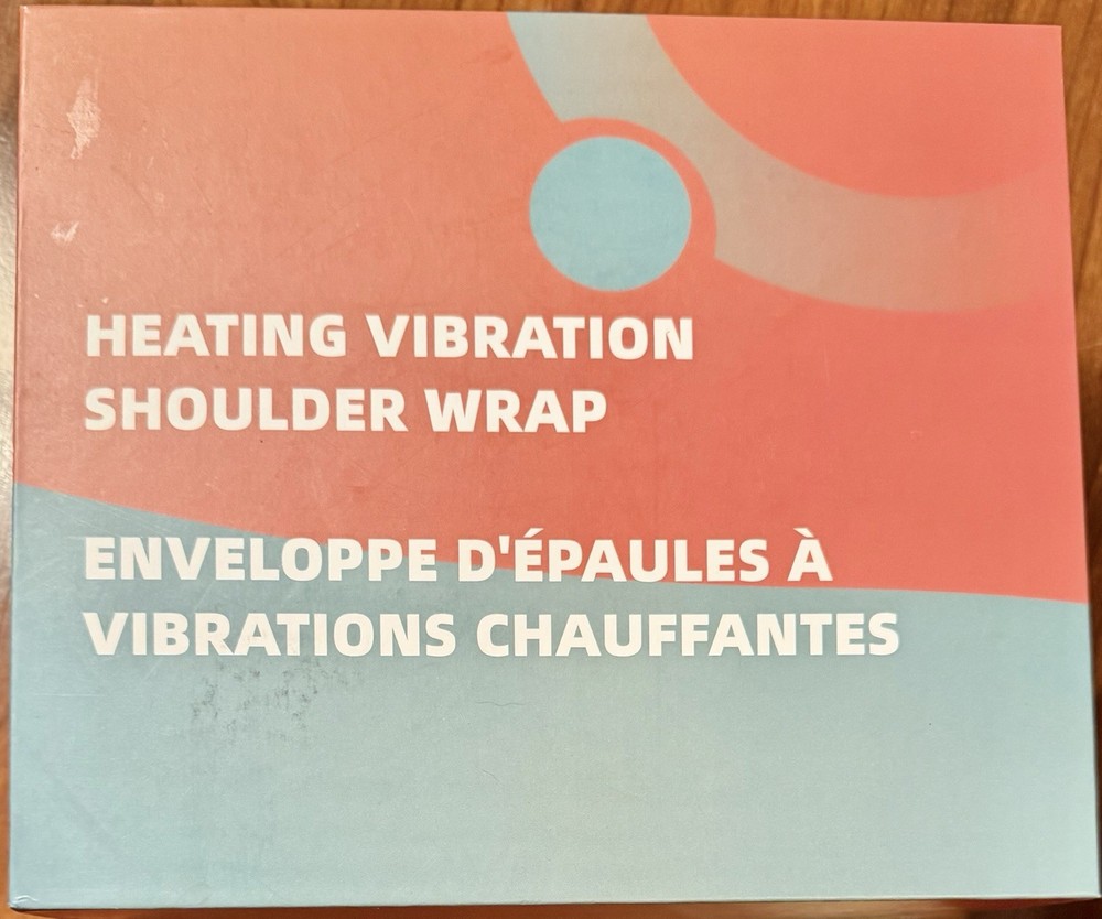 NEW NEVER USED HEATING VIBRATION SHOULDER WRAP GF