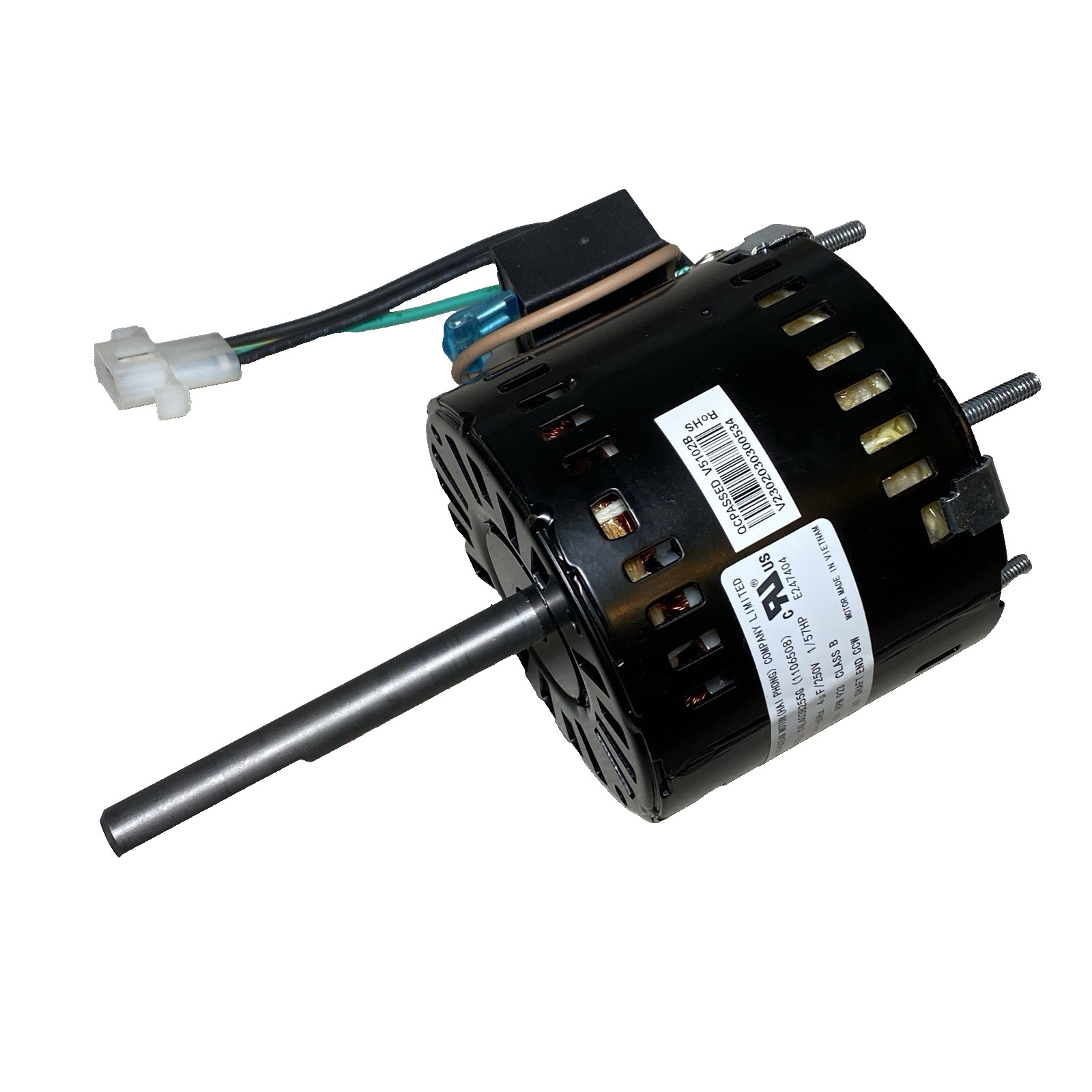 Broan Nutone 1106508 L250 Ventilator Motor, DAMAGED SEE DESCRIPTION, New, Tested