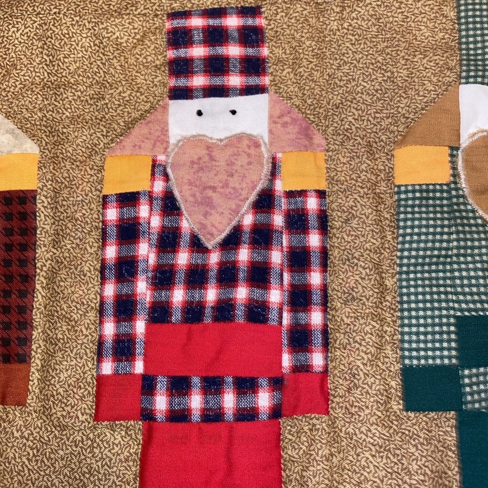 Nutcracker 3-D Wall Hanger 23” X 29”. Handmade Hand Quilted.