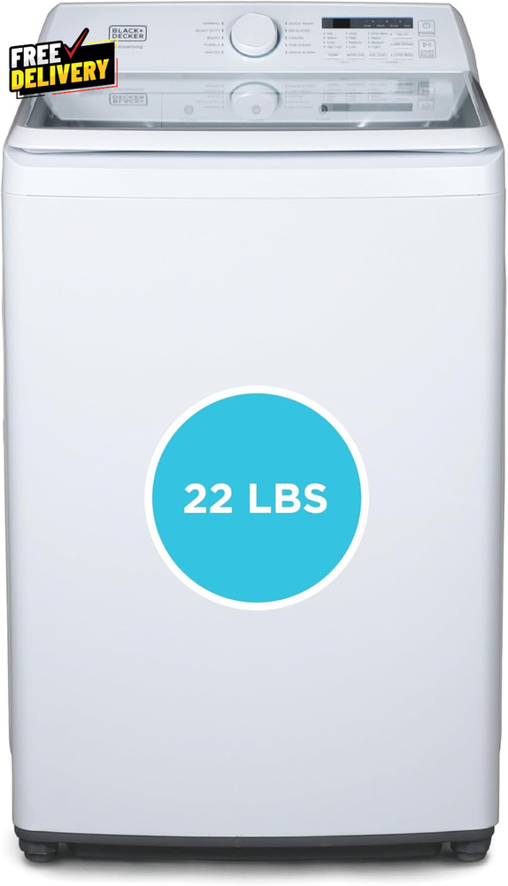 4.1 Cu. Ft. Top Loading Washing Machine with Agitator Full Size Washing Machi...