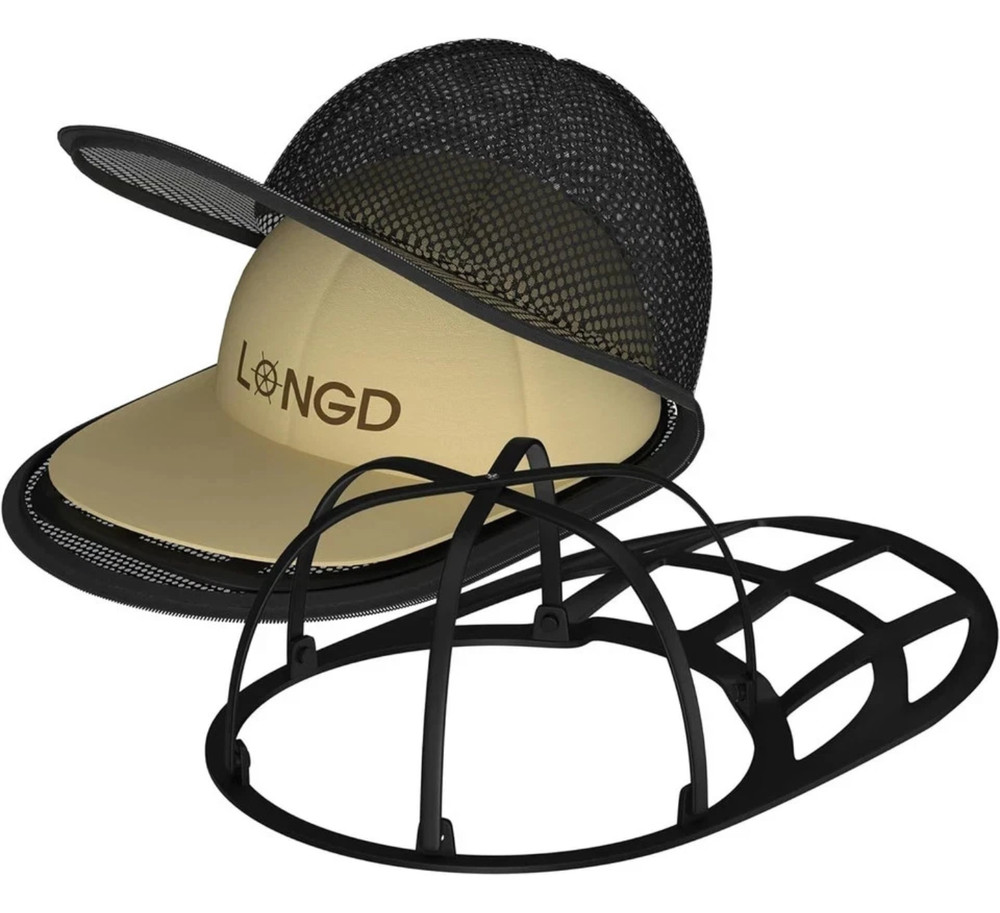 Hat Washer for Baseball Caps Sturdy Cleaning Protector with Frame Cage Laundry