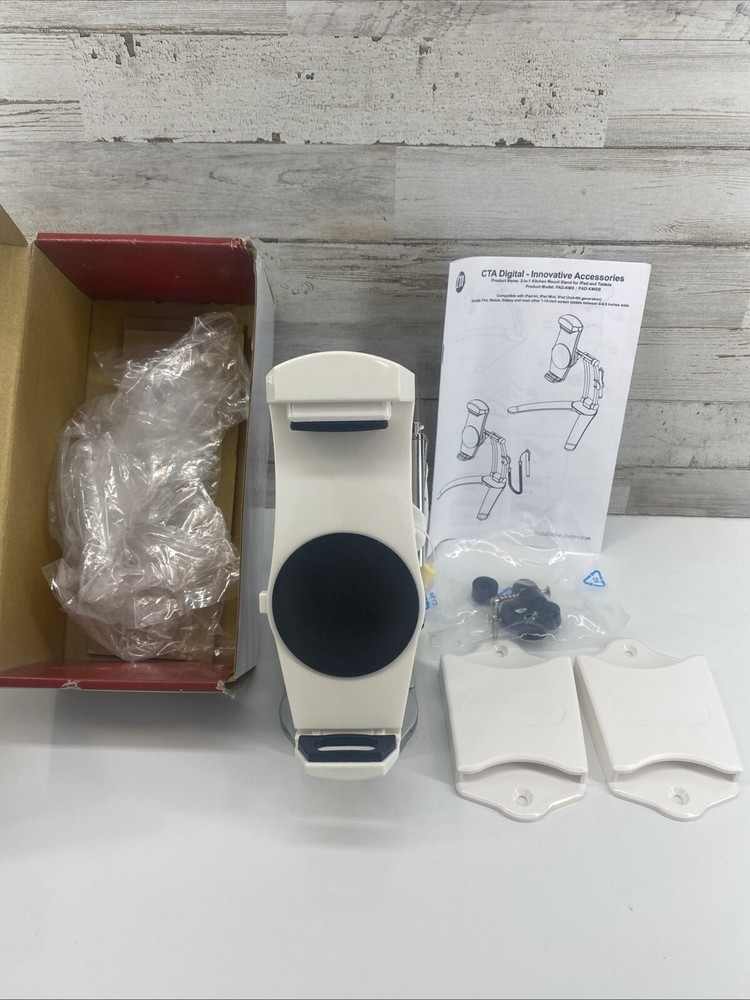 CTA Dual Security Kiosk Stand With Locking Case and Cable PAD-ASK