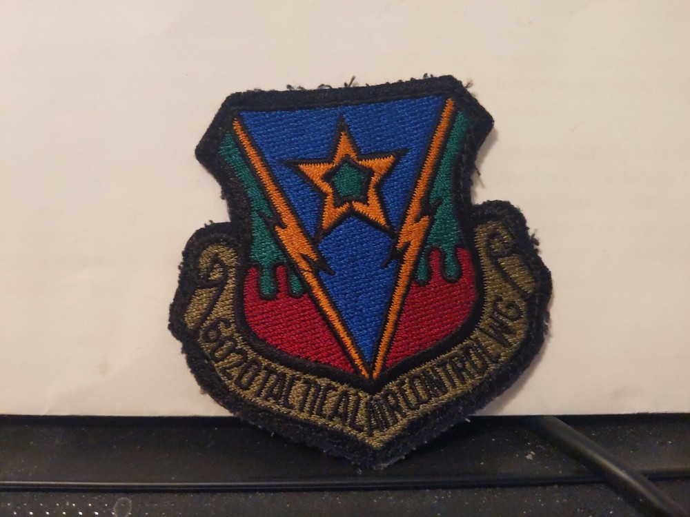 USAF 6020TH TACTICAL AIR CONTROL WING SUBDUED Patch
