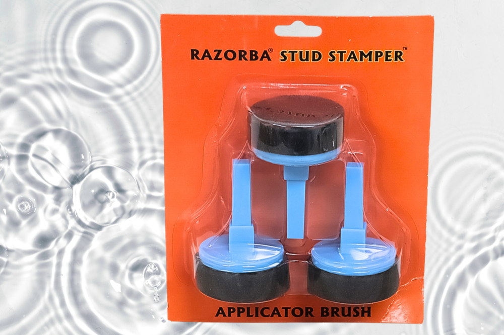 Razorba Stud Stamper Applicator Brush