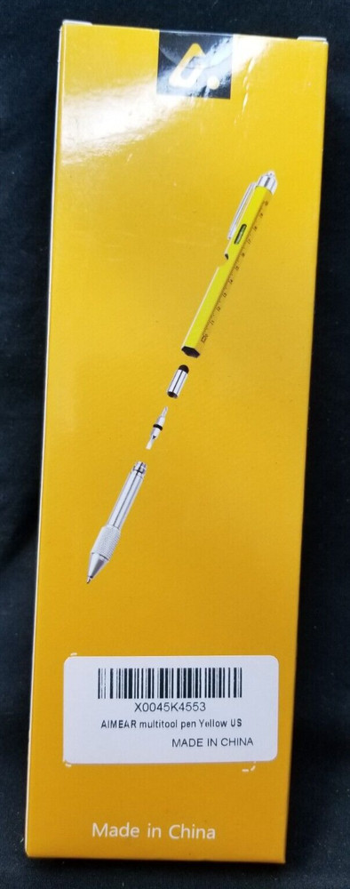 Aimear Multitool Ballpoint Pen Yellow