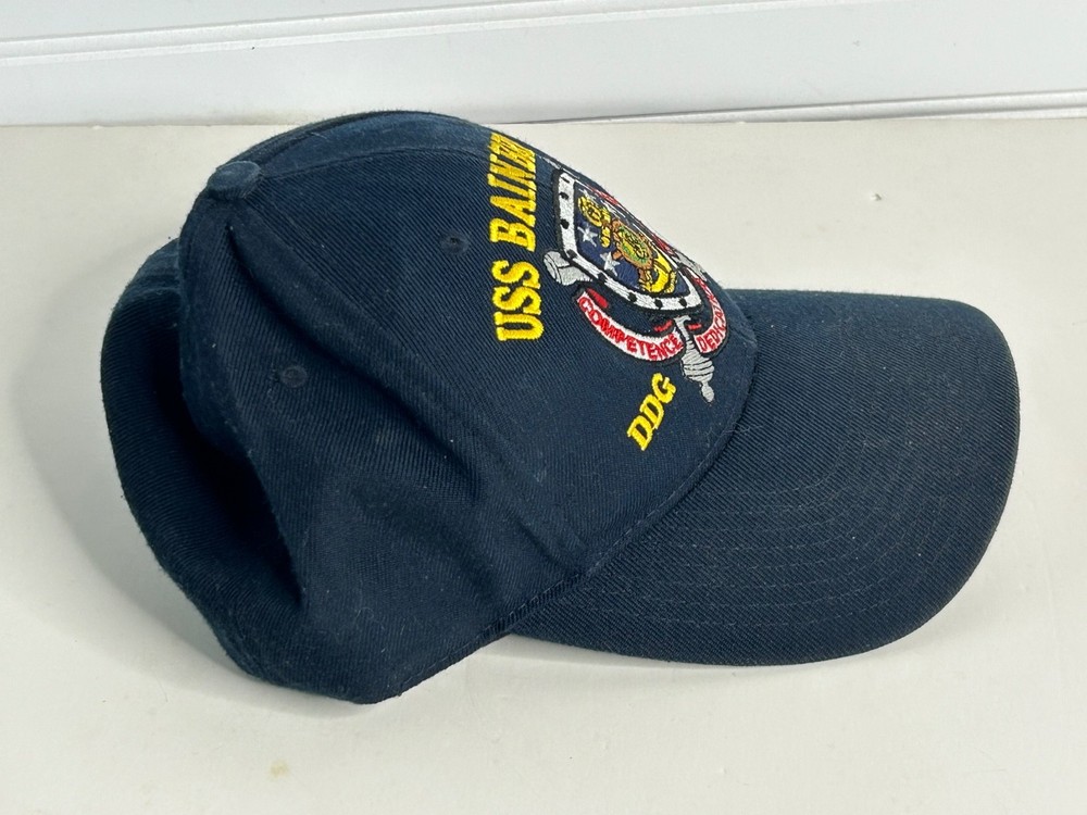 US Navy USS Bainbridge DDG-96 Ball Cap