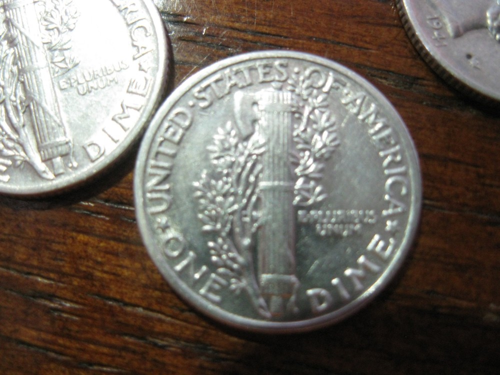 1941 "Mercury" Liberty Dime Choice AU!