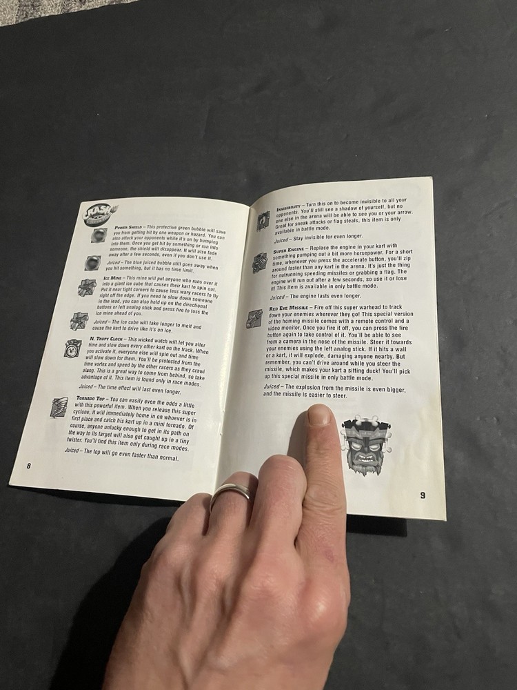 crash nitro kart ps2 manual Only