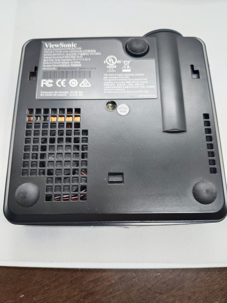 ViewSonic PLED-W200 DLP Mini Proyector Wide XGA
