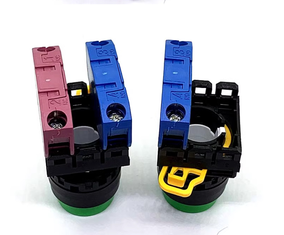 1PC New IDEC Self-reset button without light YW1B-M2E01W 1NC white #LL