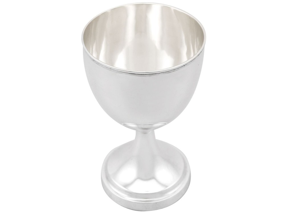 Antique William IV Sterling Silver Goblet