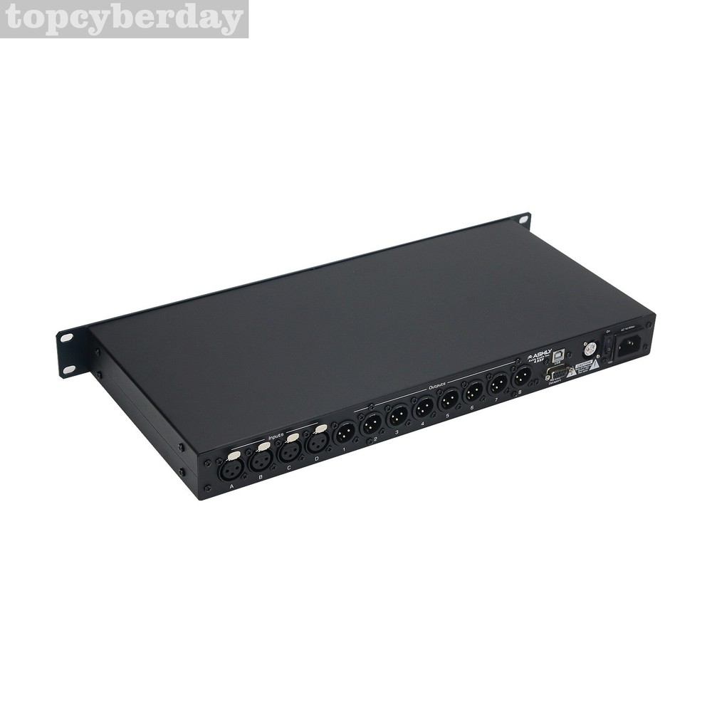 4.8SP DSP Digital Audio Processor Software 4 In 8 Out Profession Sound System US