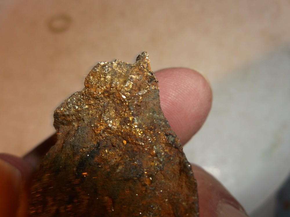 Gold, silver, copper, 23 grams samples ,ore high grade .