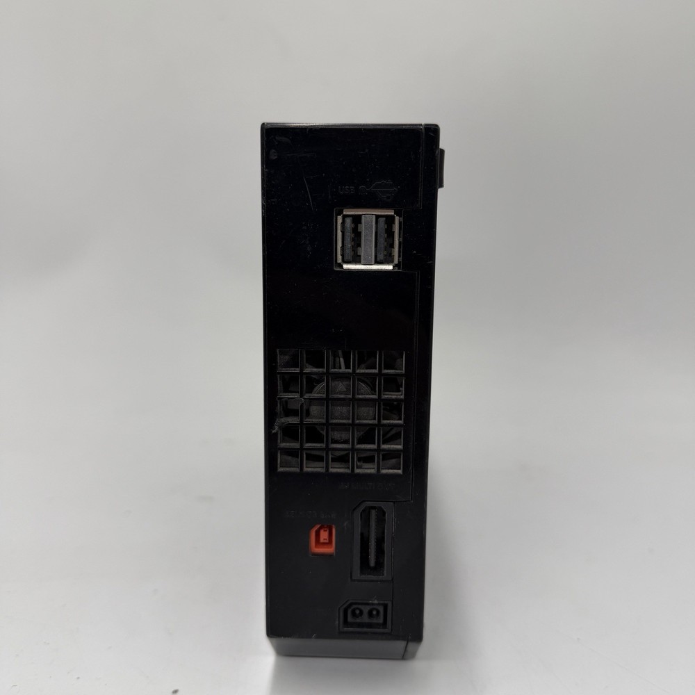 Nintendo Wii Black RVL-001 Bundle Tested Remote Wheel Pro Controller Gamecube