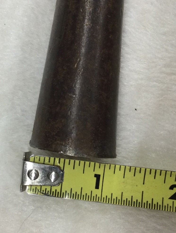 Vintage Underhill Edge Tool 1” Timber Framing Chisel, Wood Handle Missing