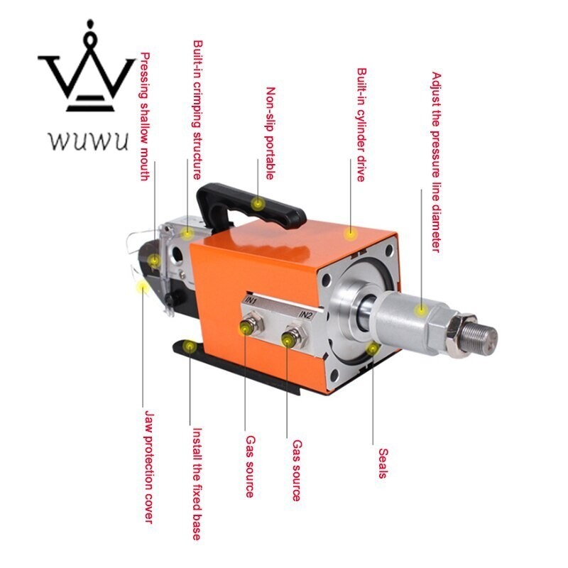 AM6-4 Pneumatic Terminal Crimping Machine Needle Type Terminal Crimping Machine