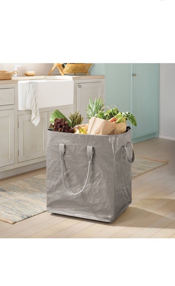 Storage Bag with Wheels Spaceship Gray - Brightroom™