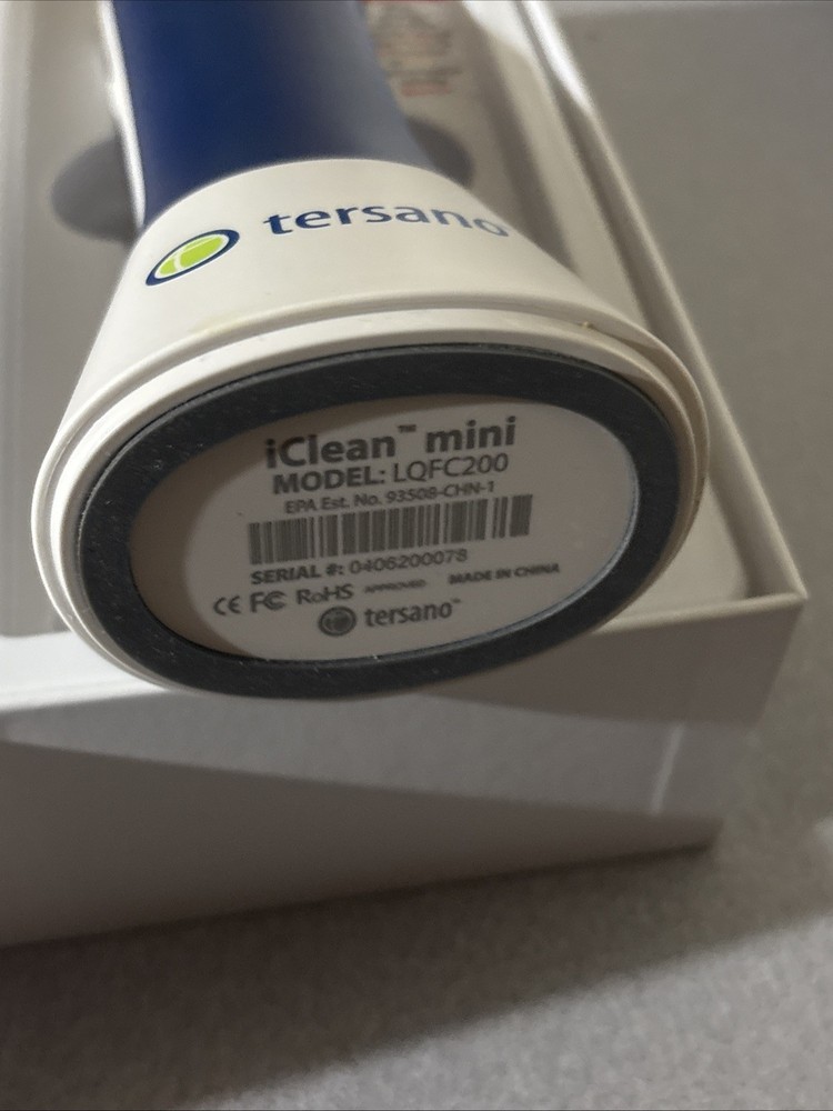 Tersano iClean Mini Sprayer Machine LQFC200 Open Box LNC