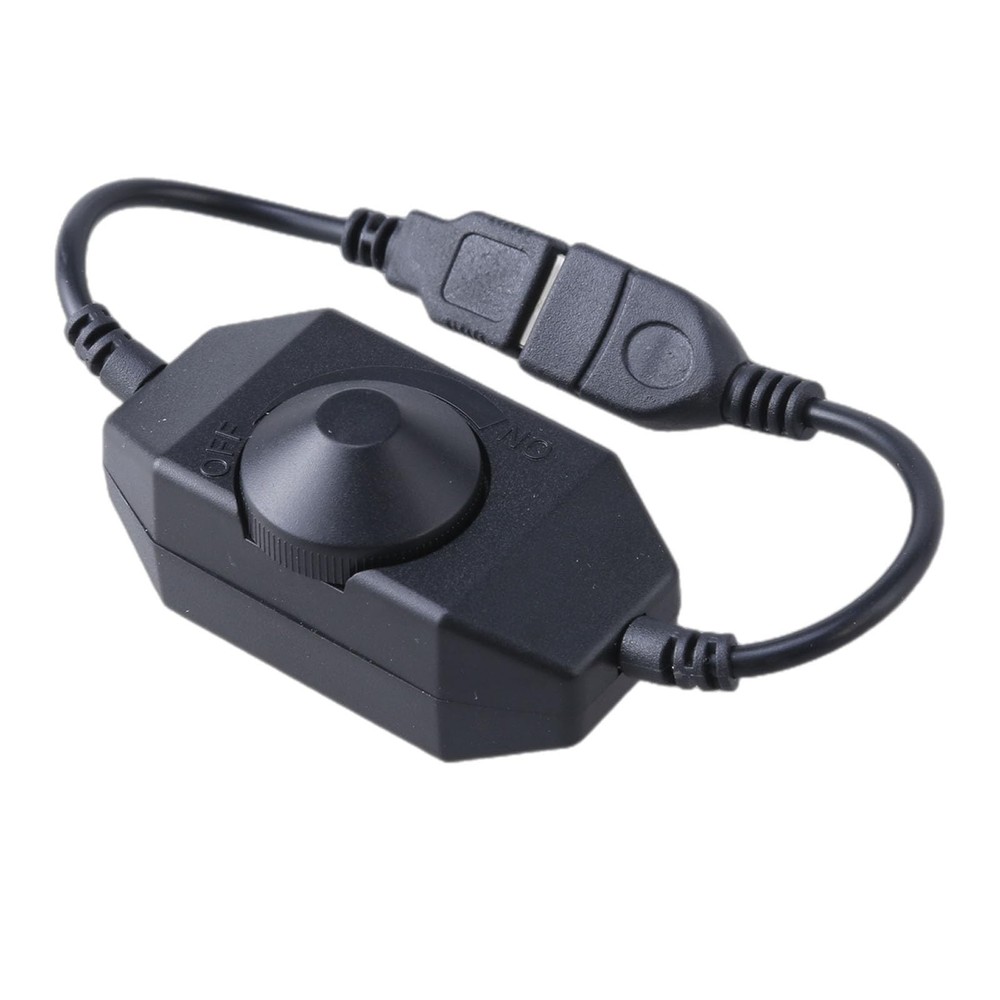 USB LED Knob Dimmer DC5V Ribbon Brightness Adjustable Switches Controller Con...