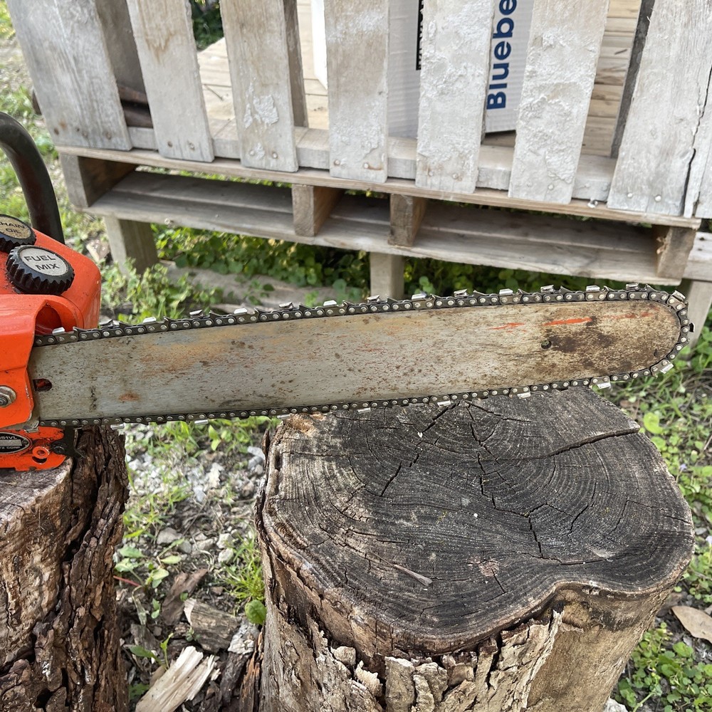 Kioritz Echo CS-351VL Vintage Chainsaw Complete Untested