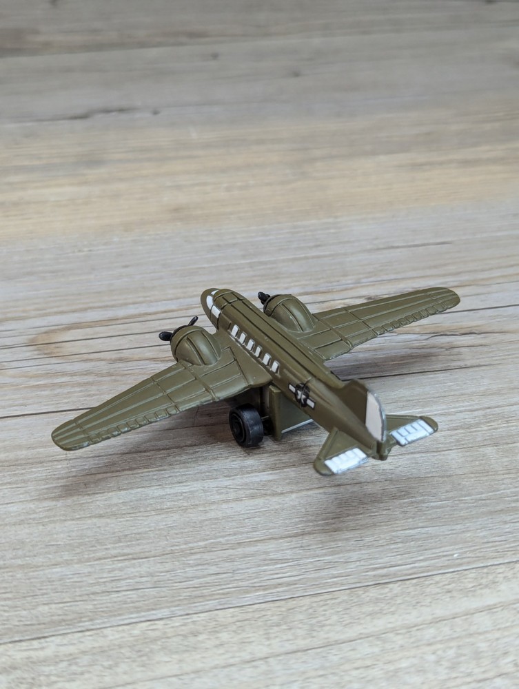 Dakota C-47 Skytrain Pull Back Model Plane Diecast 3.5" x 5"