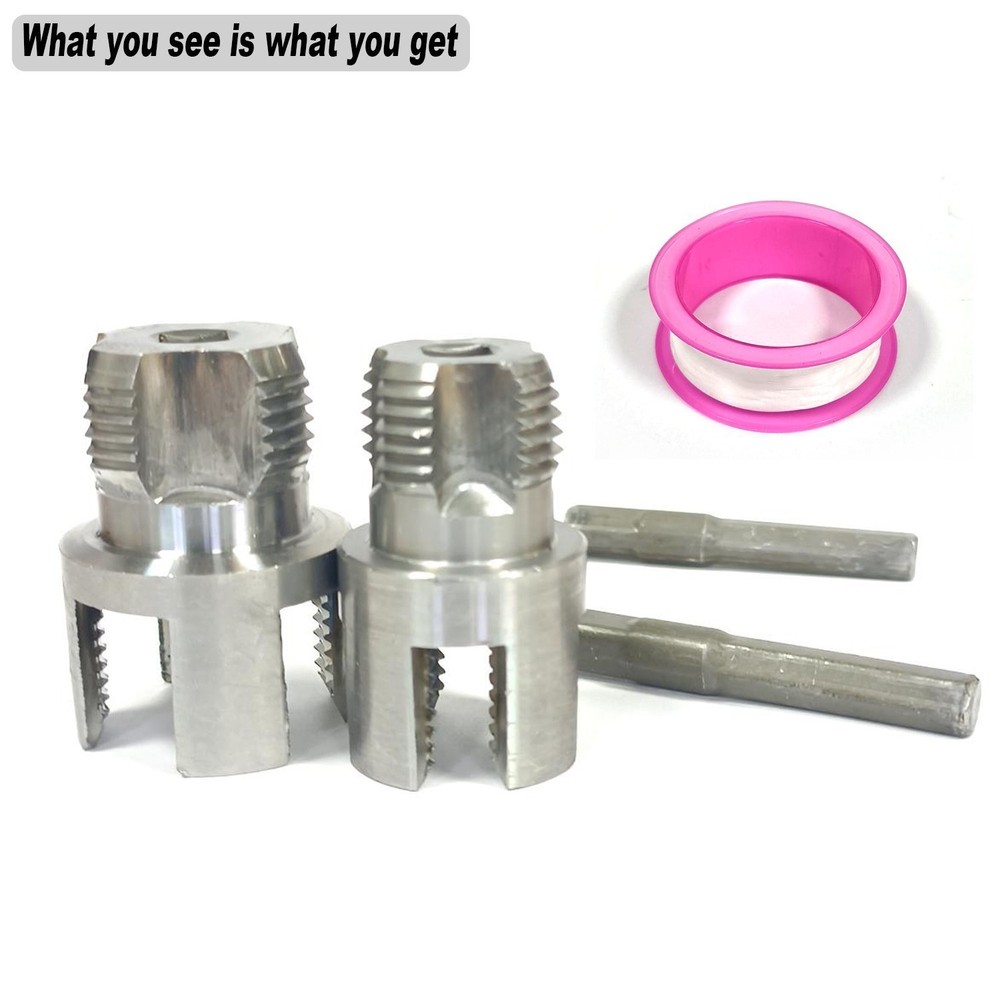 NEW Integrated Internal External Pipe Threading Tool For 1/2''/3/4'' Water Pipes
