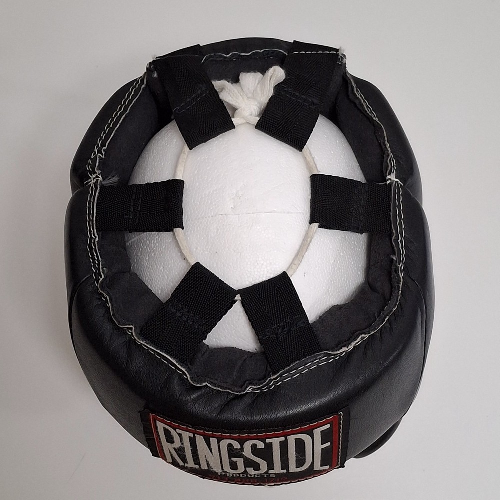 "RINGSIDE", LEATHER, BOXING HEAD PROTECTOR