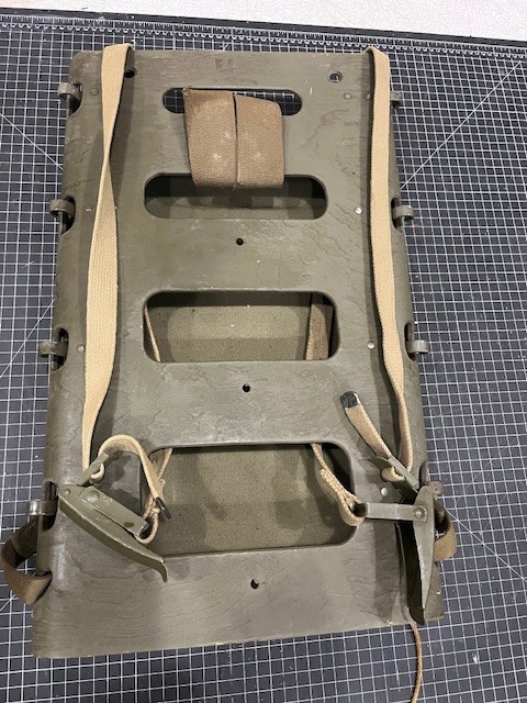5-24-44 Dated 2nd Pattern Pack Board with Straps,  American Seating