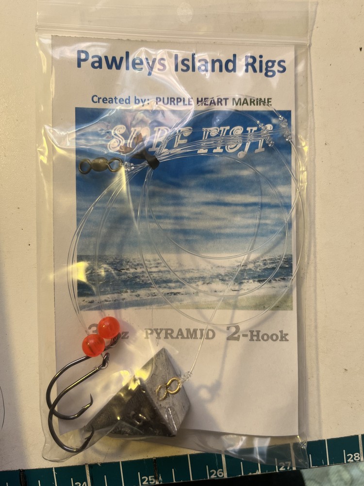 Pawleys Island Rigs 3oz Surf Rig 2 Hooks