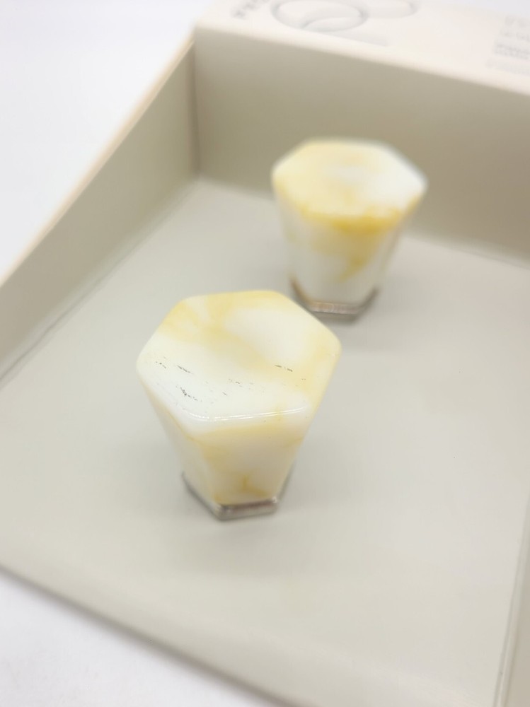 2-Pack Ivory Hexagon Resin Knobs in Ivory, Modernize Your Cabinets, Project 62