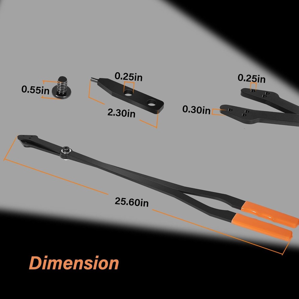 Internal Retaining Ring Pliers with Interchangeable Tips 26" for GM Lang Tools