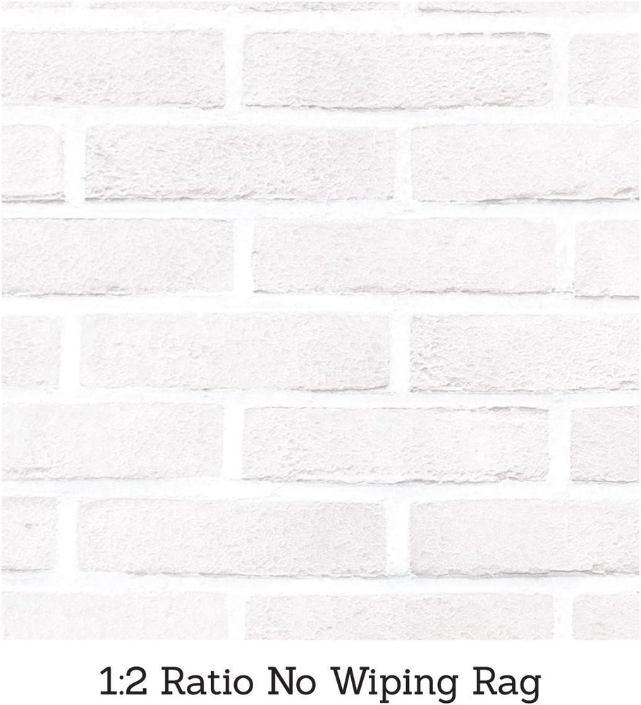 Brick Transformations Whitewash Paint for Brick Walls and Fireplaces