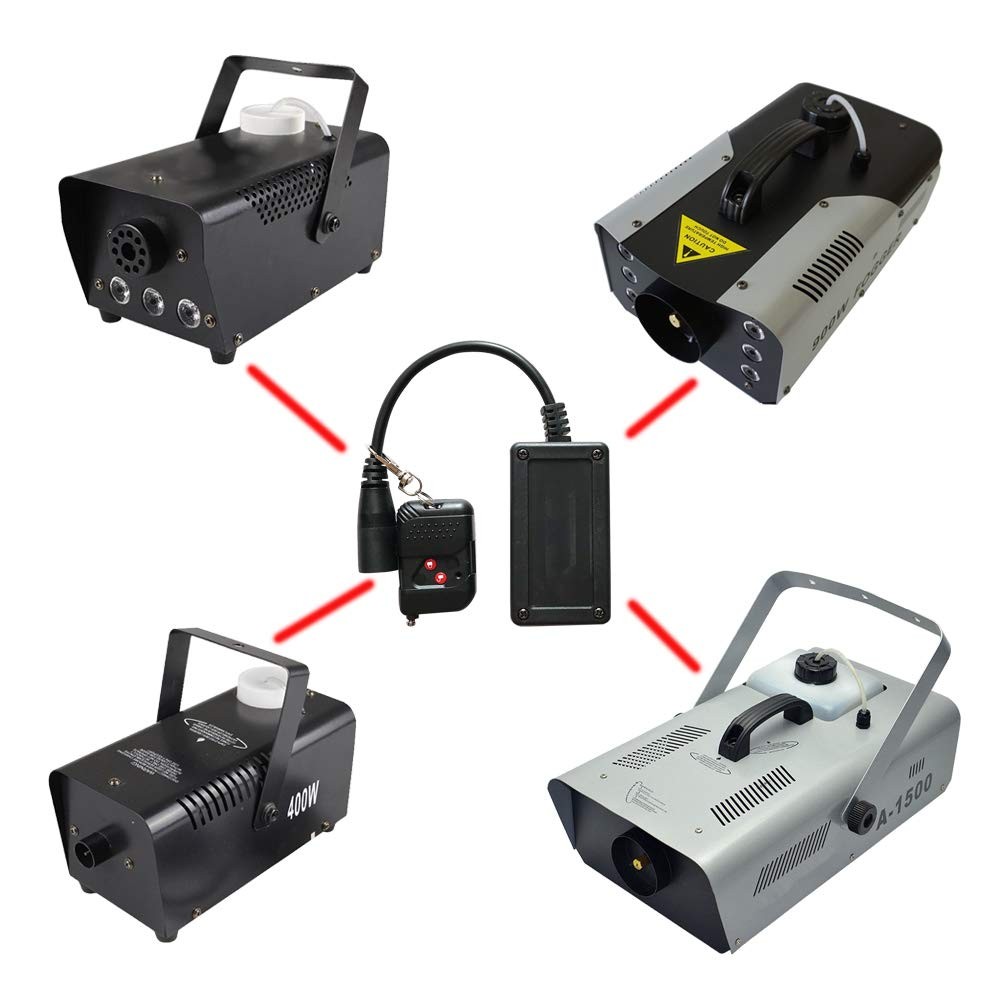 Wireless Remote Controller Receiver Replacement Part for 400 500 900W Fog Smo...