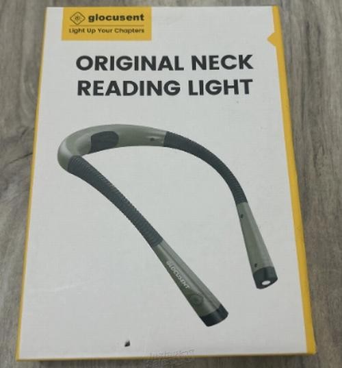 Glocusent Bendable Book Reading Neck Light USB-C Green Light Up Your Chapters
