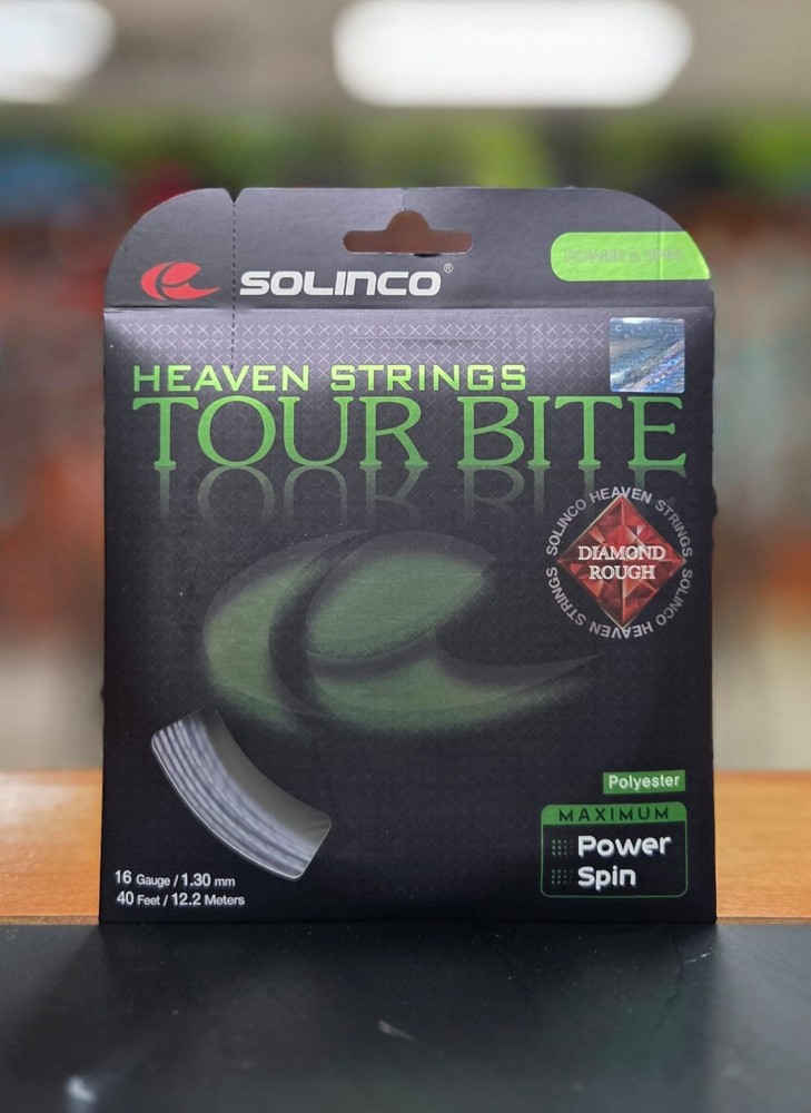 Solinco Tour Bite Diamond Rough 16g 3 Pack