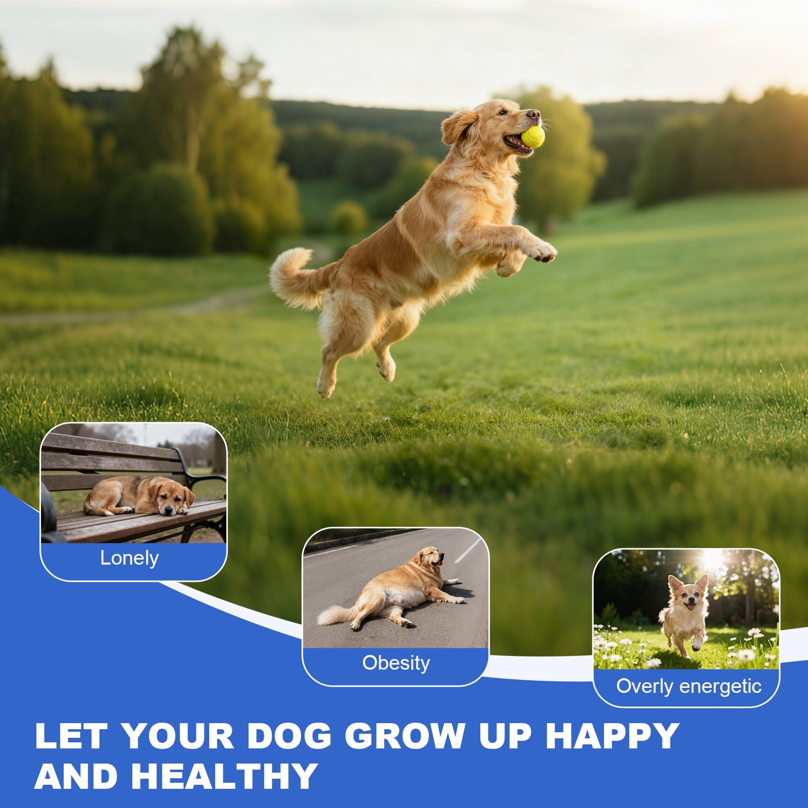 3 Modes Automatic Dog Ball Launcher 40-80FT 8 ETPU Balls Remote Control Toy