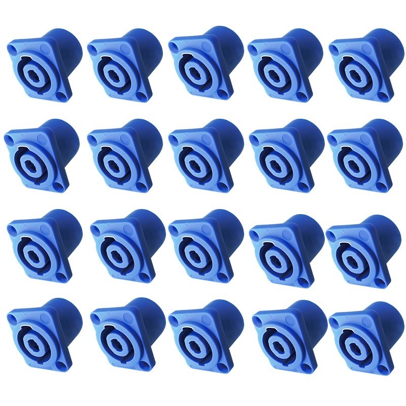 20Pcs Audio professional speakon 4 Pole socket female panel chassis mount