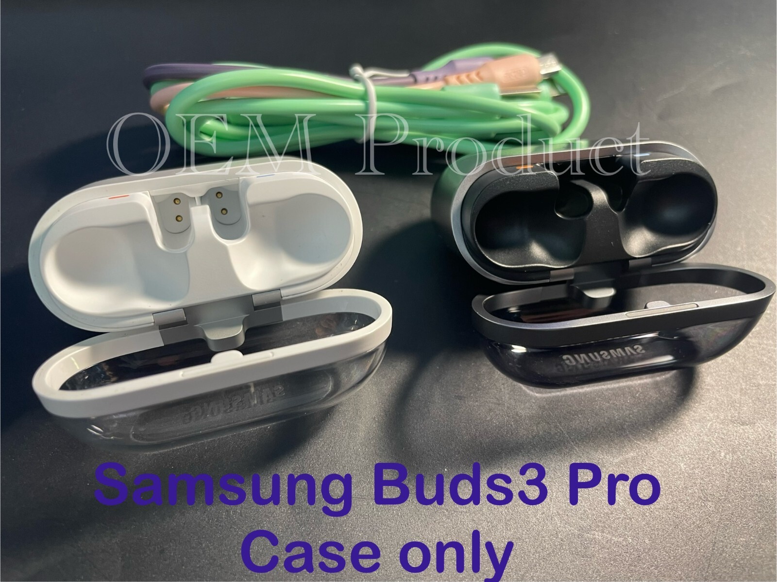 Samsung Galaxy Buds3 PRO R630 Wireless Earbuds Charging Case (Free 3 IN 1 Cable)