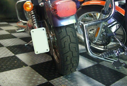 License Plate Relocation Bracket for HARLEY-DAVIDSON SOFTAIL & SOFTAIL SPRINGER