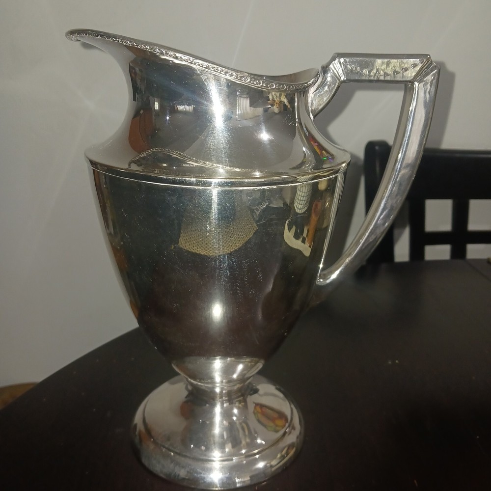Benedict E.P.N.S. B.M.M. Period Plate Georgian 1859 Silver Pitcher