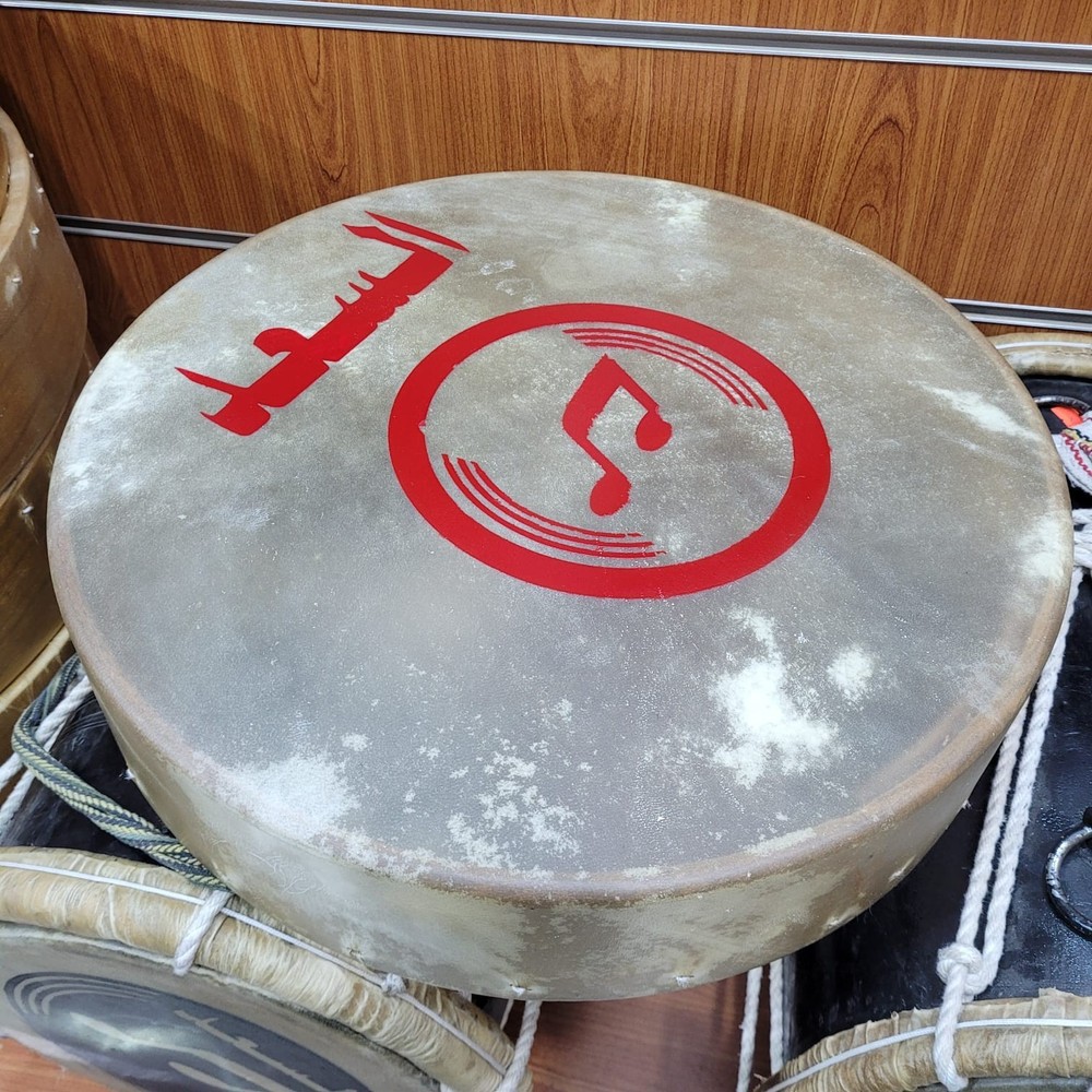 PROFESSIONAL ARABIAN DUFF FRAME DRUM PERCUSSION INSTRUMENT HANDMADE KUWAIT