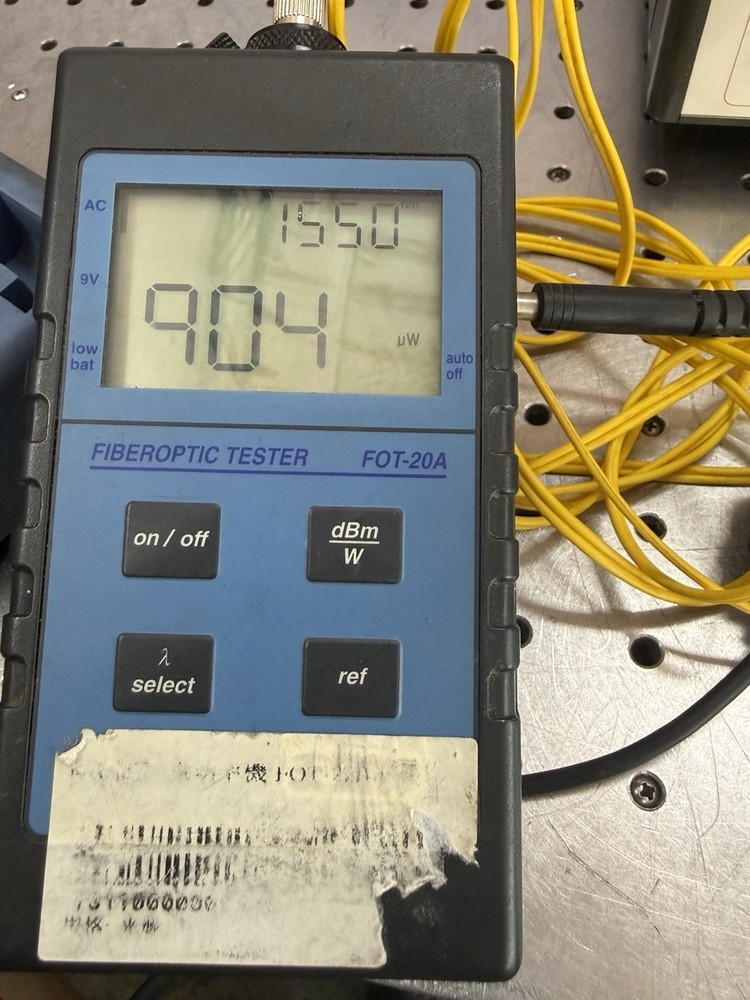 Thorlabs ASE-FL7002 Broadband Light Source 1550nm Tested ~0.9mW