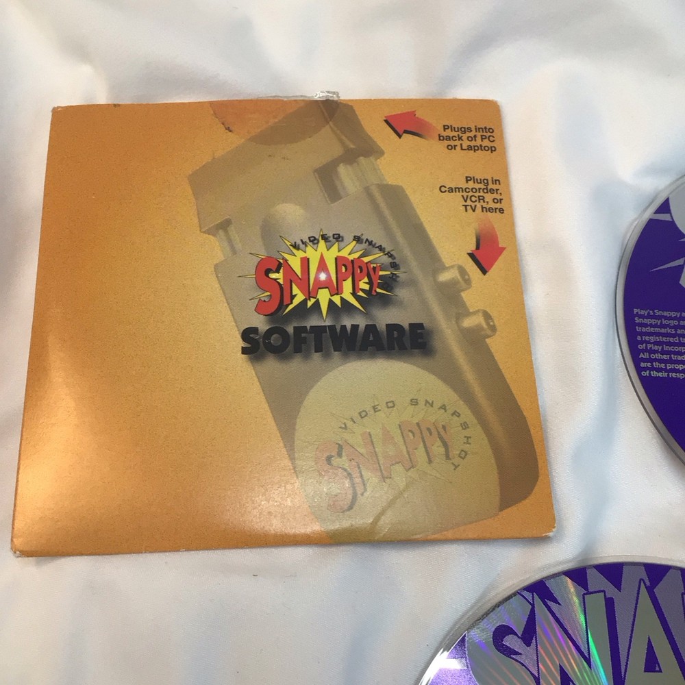 Snappy 2 Disc Software Vintage