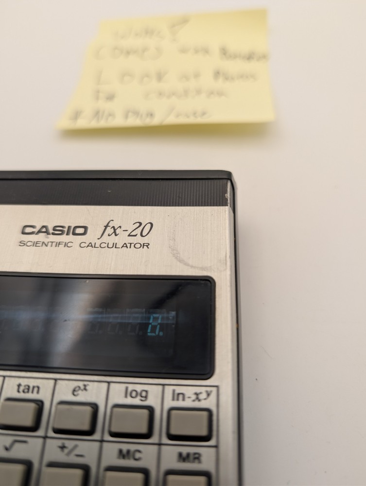 Calculator Lot - Texas Instruments Radio Shack Casio And Sharp Tested
