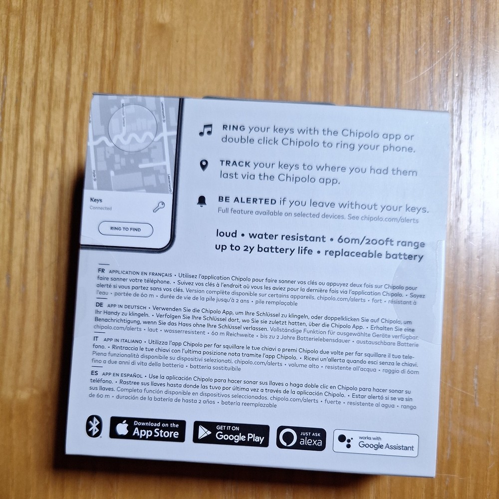 Chipolo One Item Finder Black